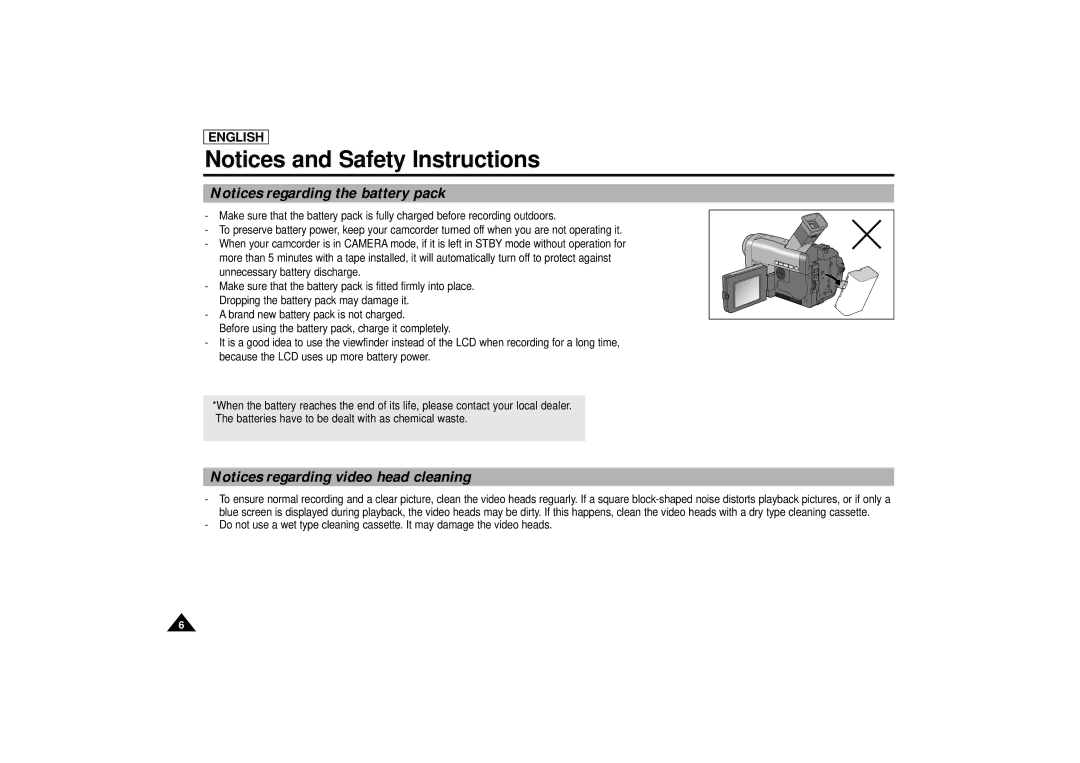 Samsung SCD67/D70 manual English 