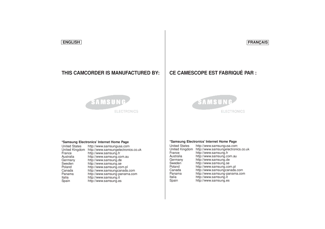 Samsung SCD71 manual Samsung Electronics’ Internet Home 