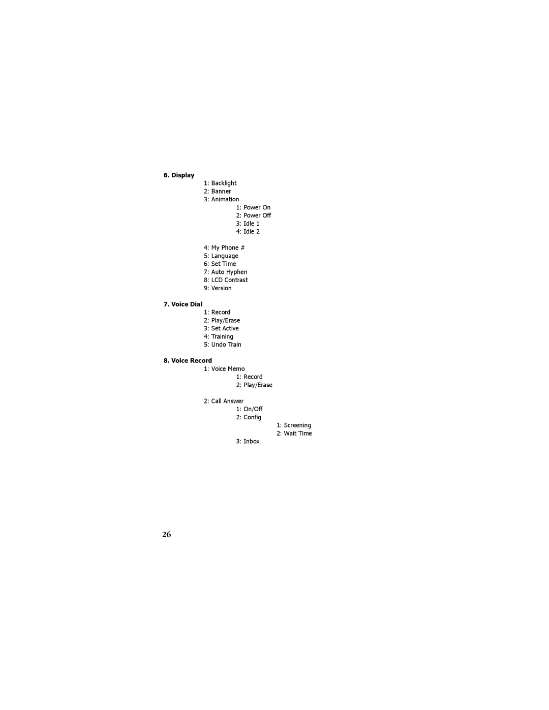 Samsung SCH - T300 manual Voice Dial 