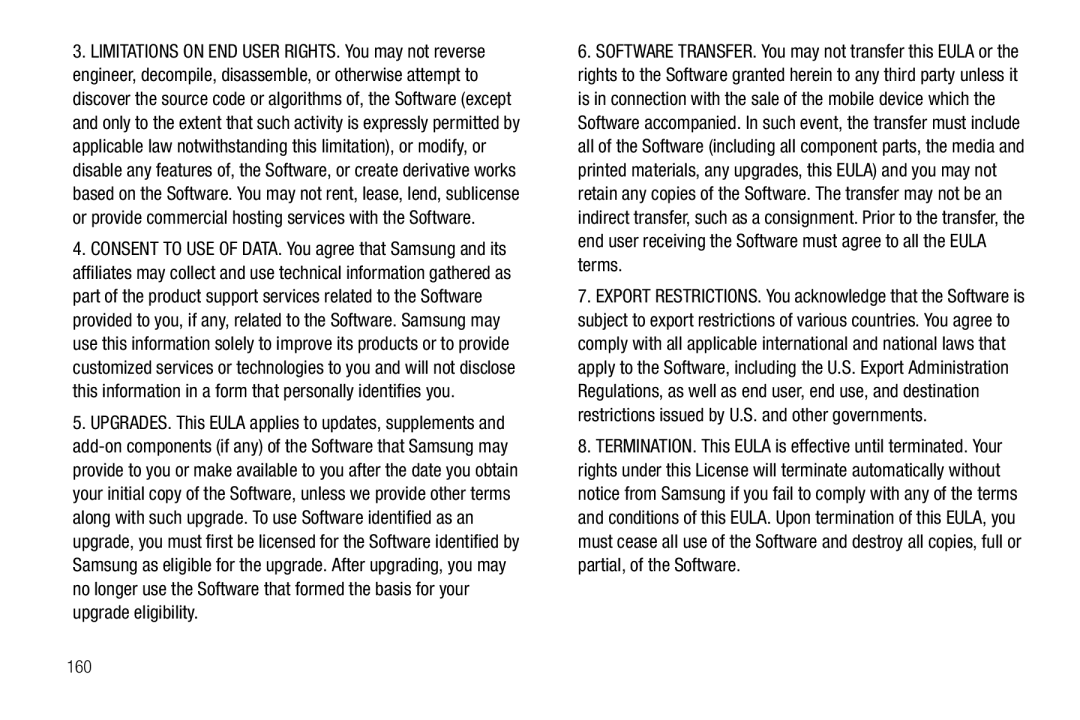 Samsung SCH-I500RKAUSC user manual 160 