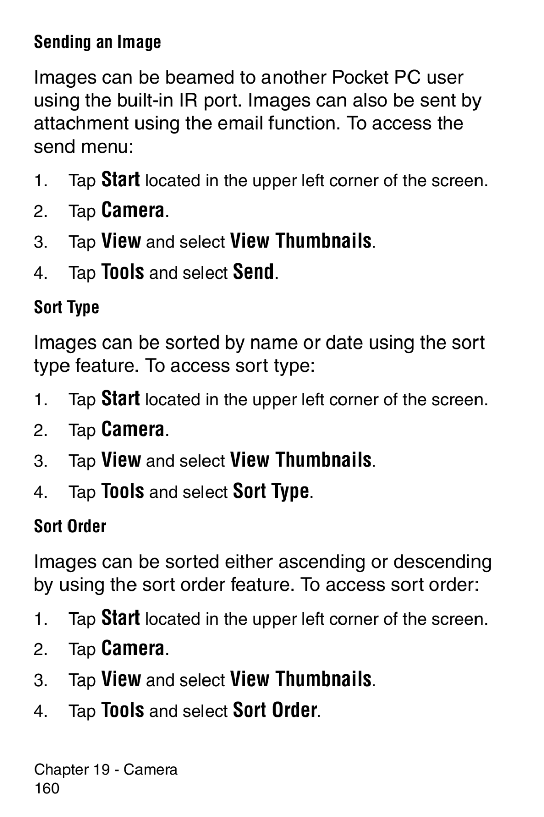 Samsung SCH-i700 Series manual Sending an Image 