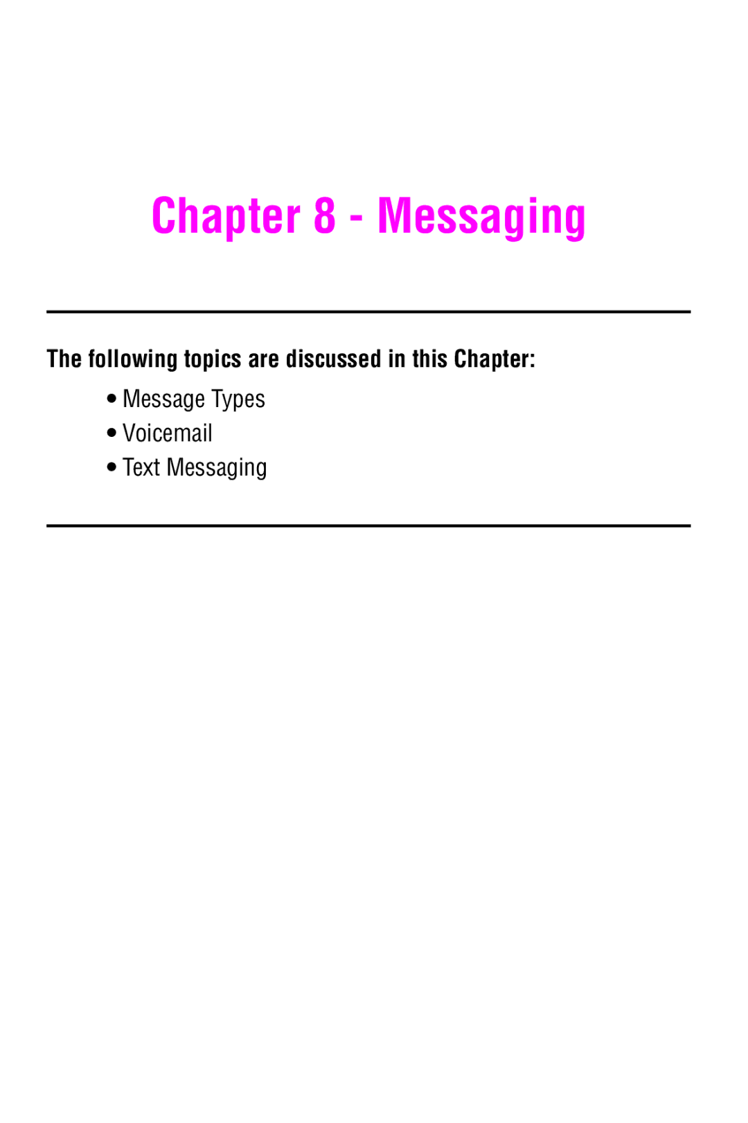 Samsung SCH-i700 Series manual Messaging 