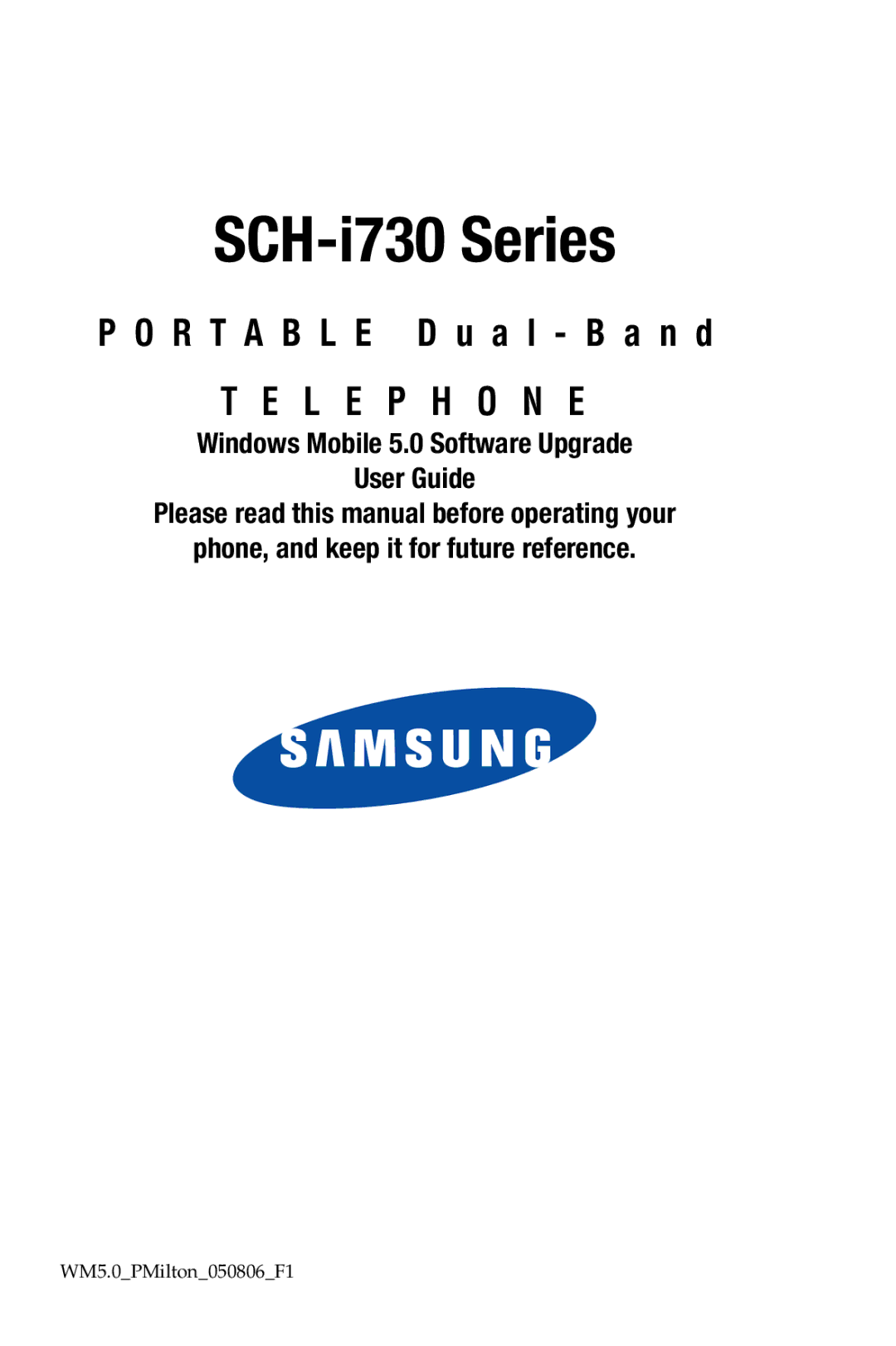 Samsung manual SCH-i730 Series 