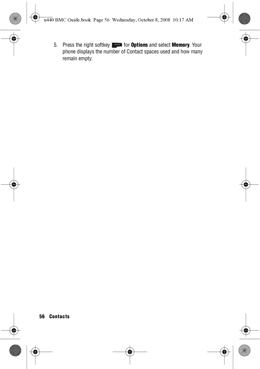 Samsung SCH-U440 manual Contacts 