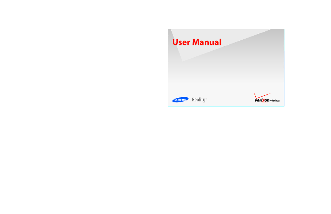 Samsung GH68-26940A, SCH-U820ZKAVZW user manual 