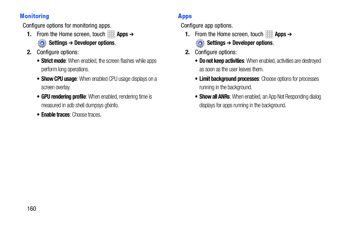 Samsung SCH-I925EAAVZW, SCHI925EAAVZW, GH68_37970A user manual Monitoring Apps 