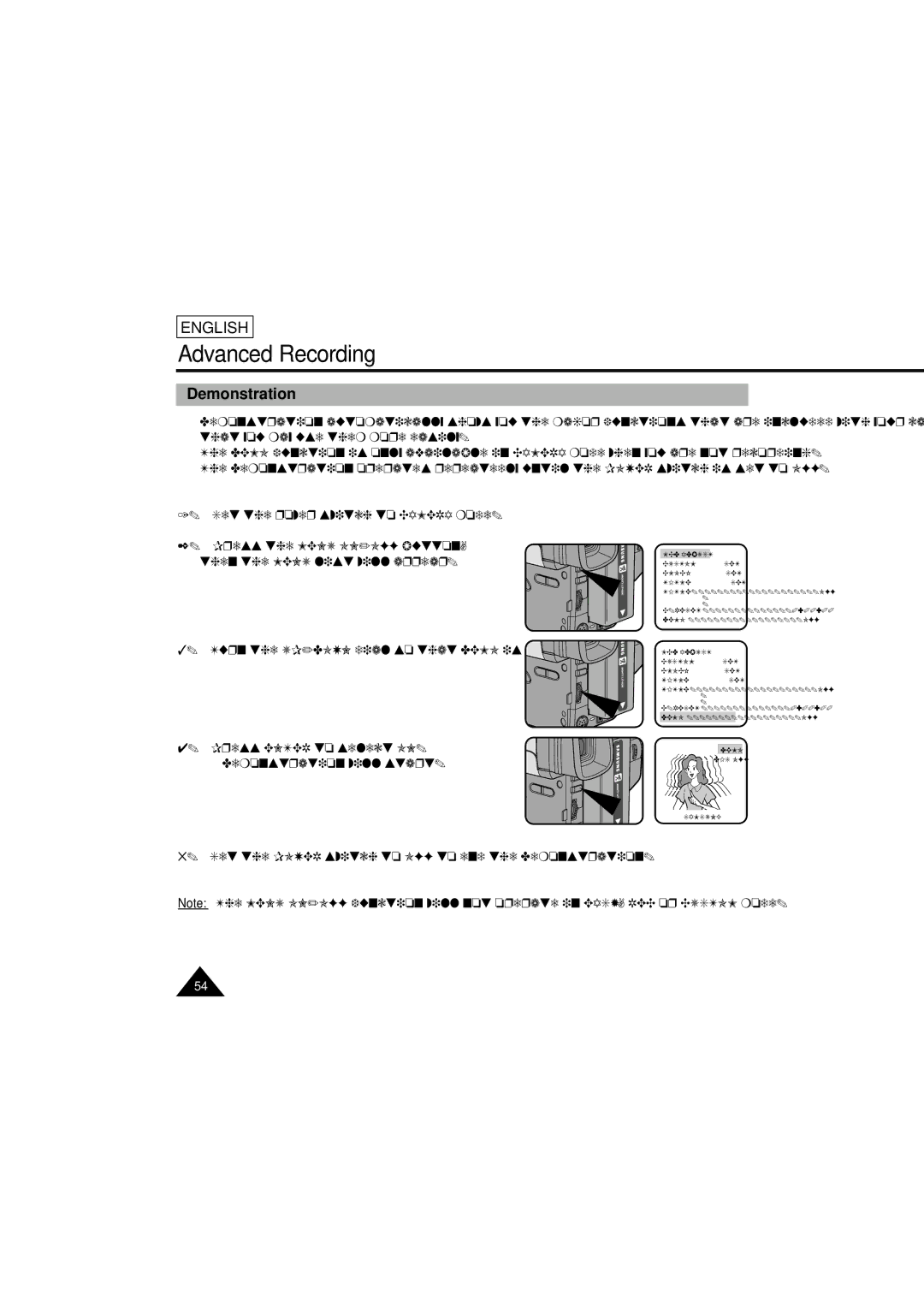 Samsung SCL610 manual Demonstration 