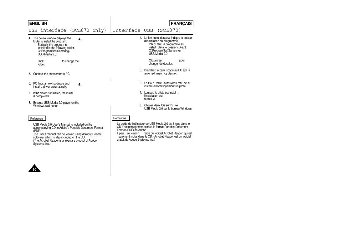 Samsung SCL805 manual Below window displays, Install a driver automatically 