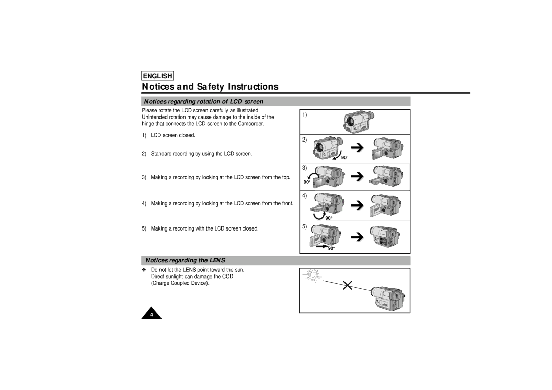 Samsung SCL810 manual English 