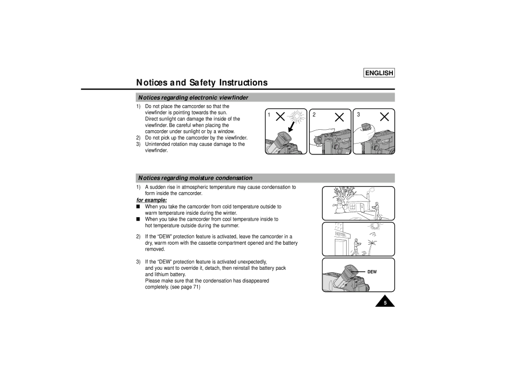 Samsung SCL810 manual For example 