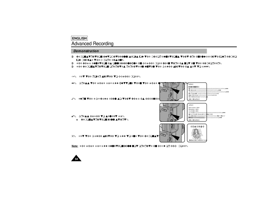 Samsung SCL810 manual Demonstration 