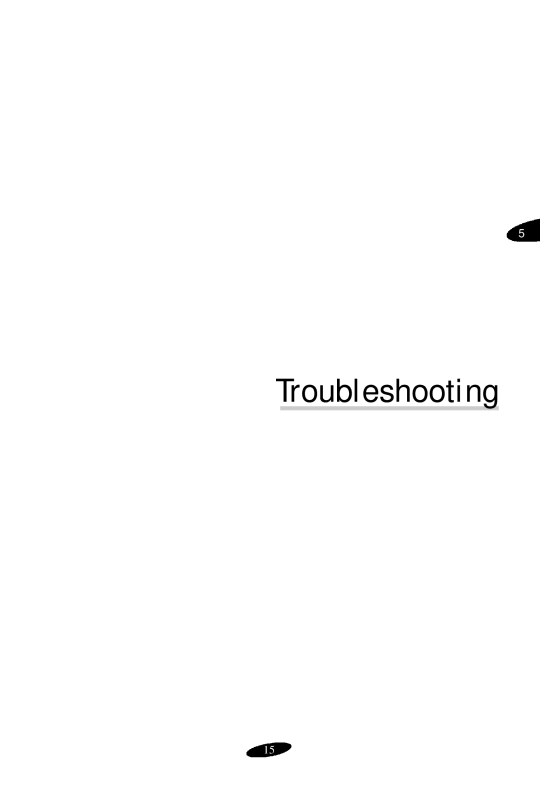 Samsung SCM-100R user manual Troubleshooting 