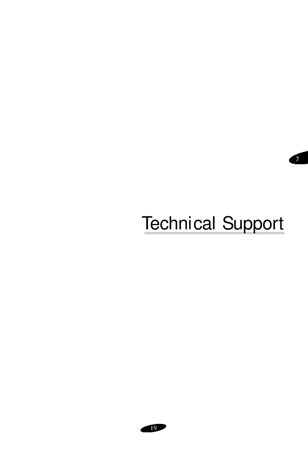 Samsung SCM-100R user manual Technical Support 