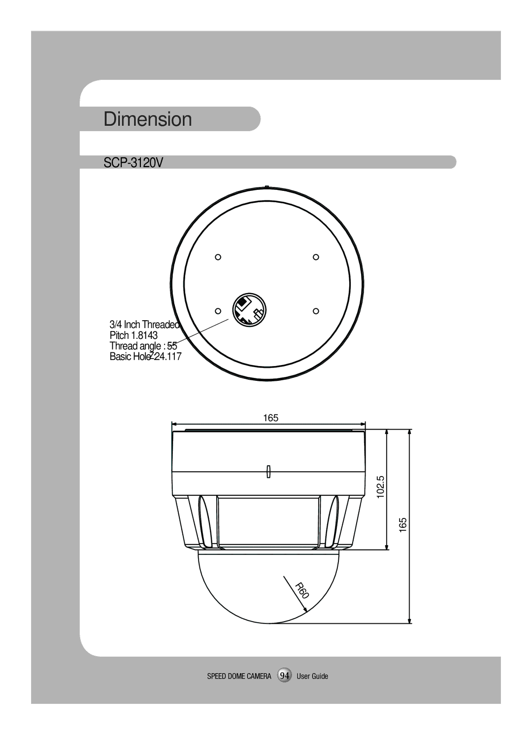 Samsung SCP-3120VH manual 