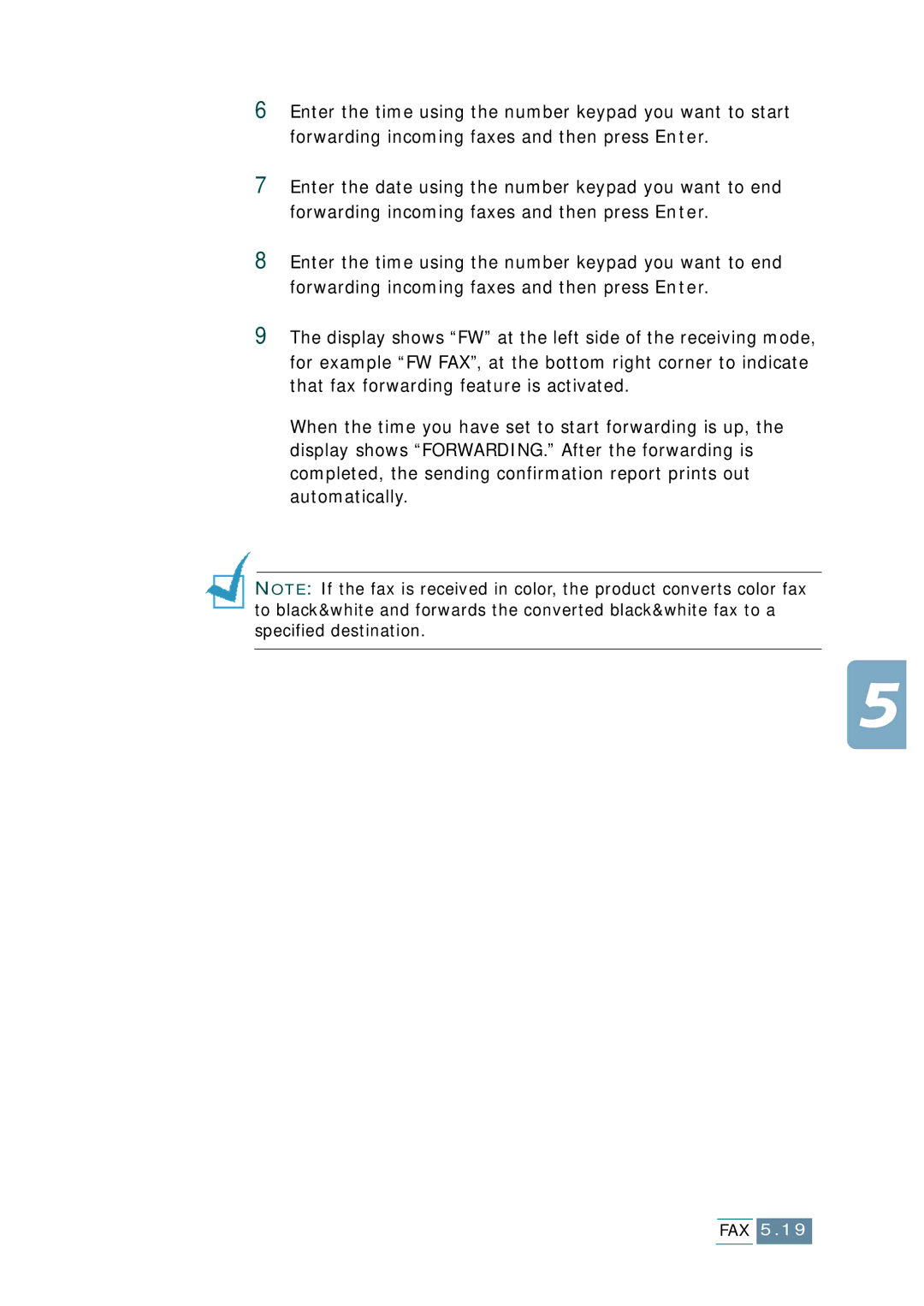 Samsung SCX-1150F manual Fax 