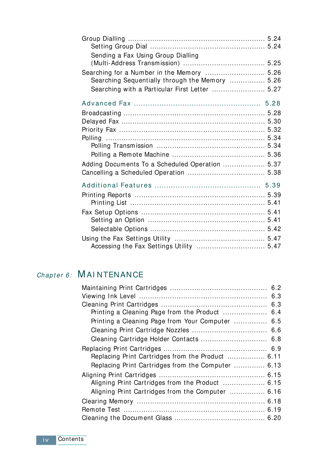 Samsung SCX-1150F manual Polling Transmission Polling a Remote Machine, Additional Features 