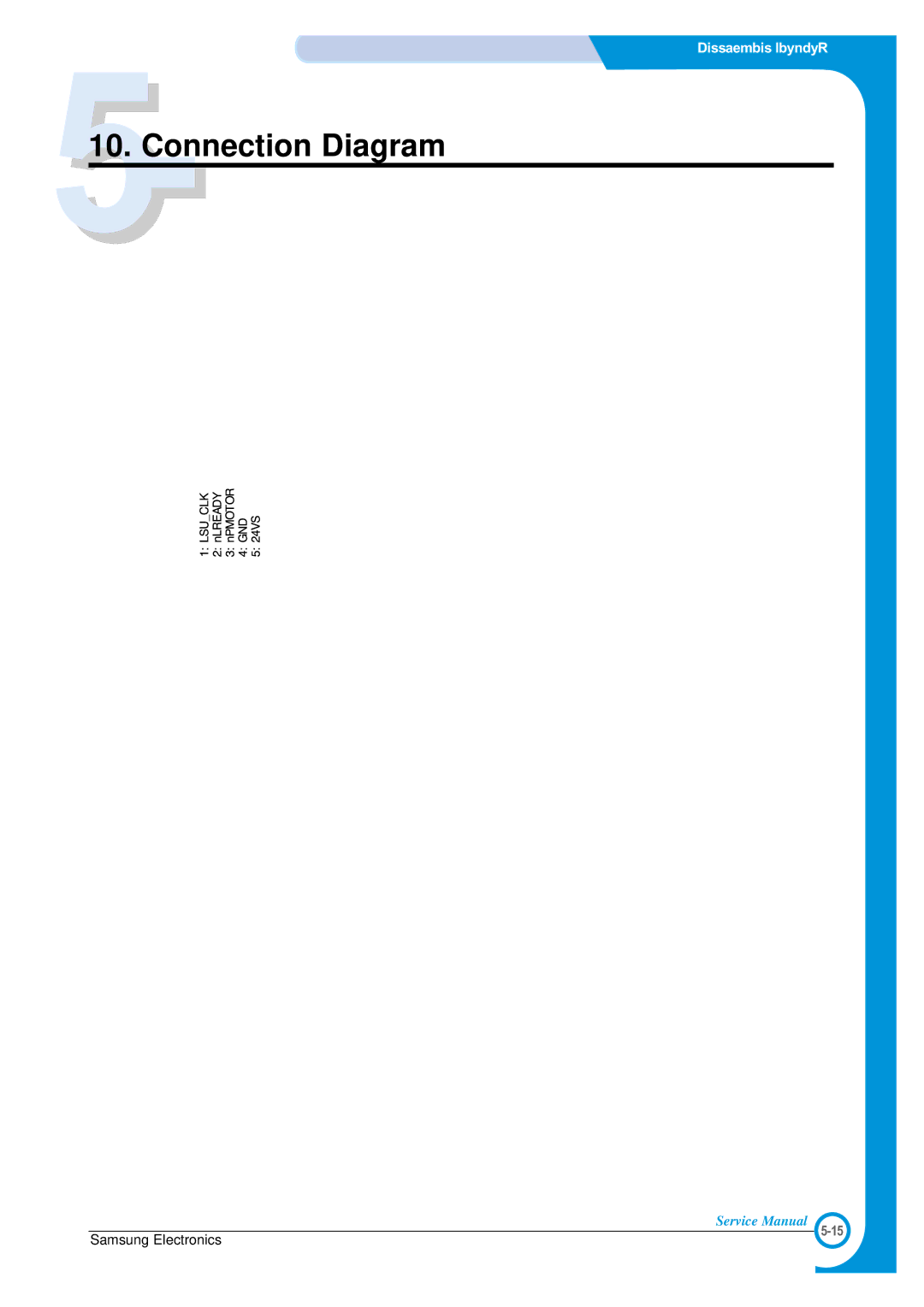 Samsung SCX-4100 specifications 10.10Connection Diagram 