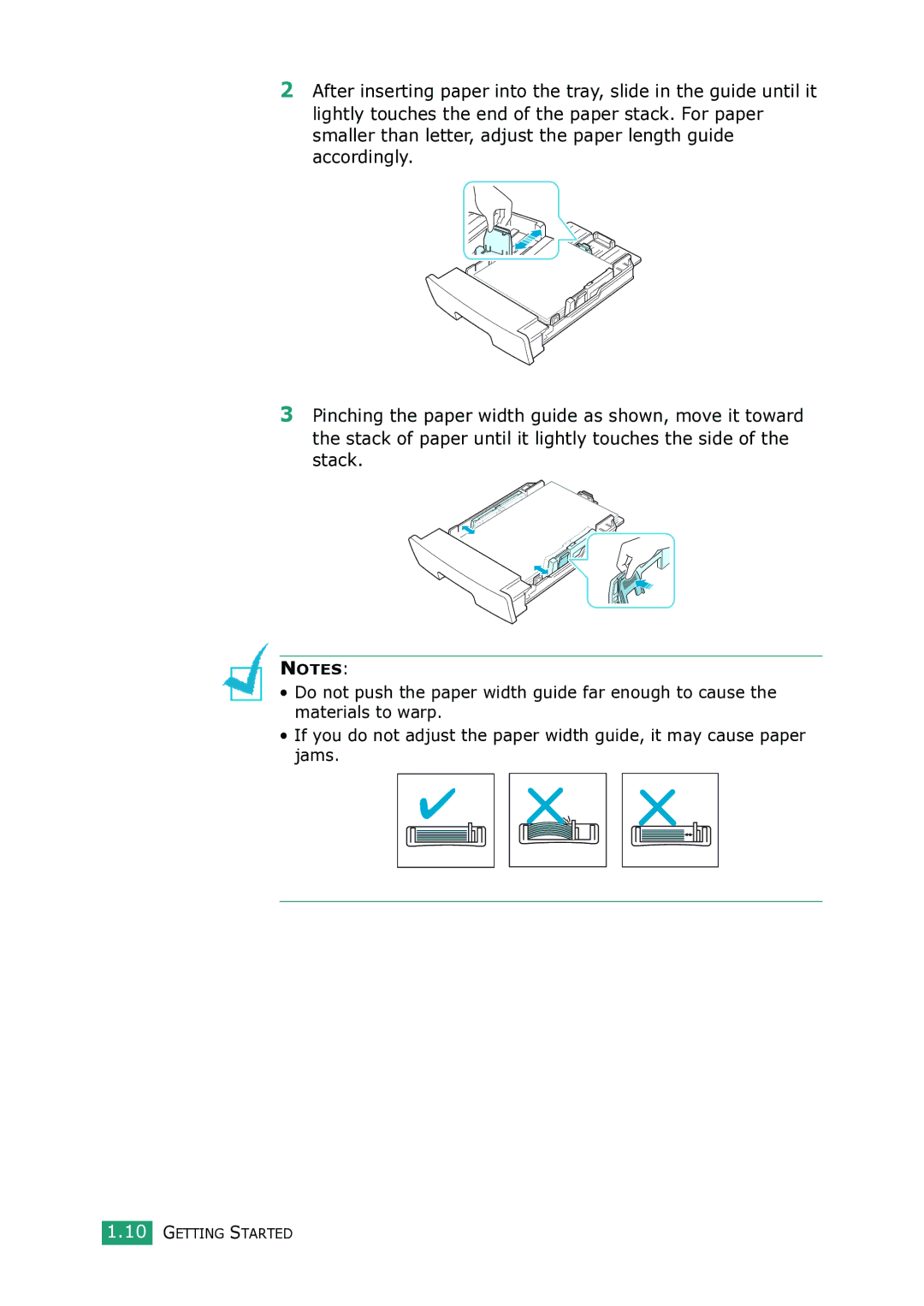 Samsung SCX-4100 manual Getting Started 