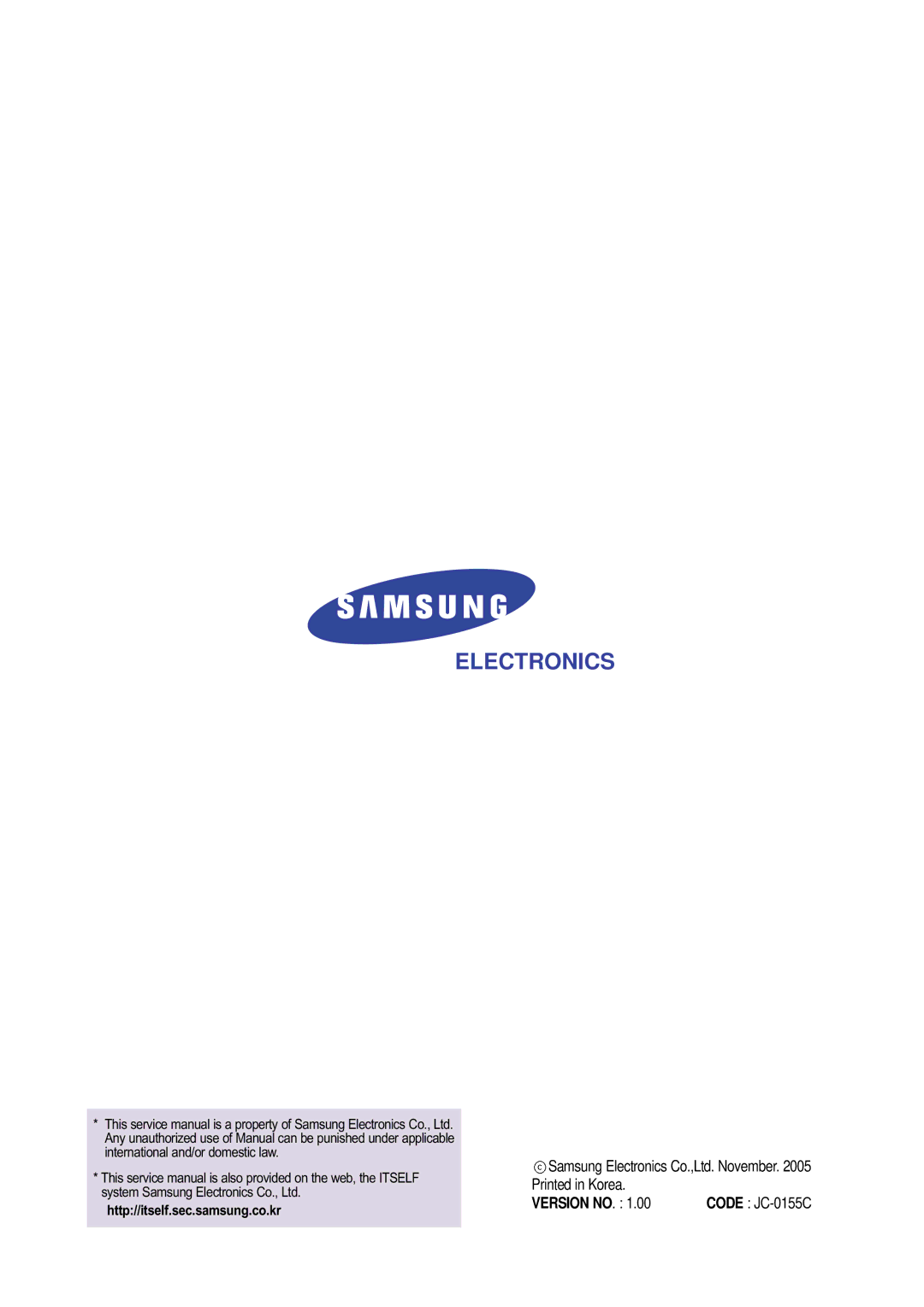 Samsung SCX-4200 manual Version no 