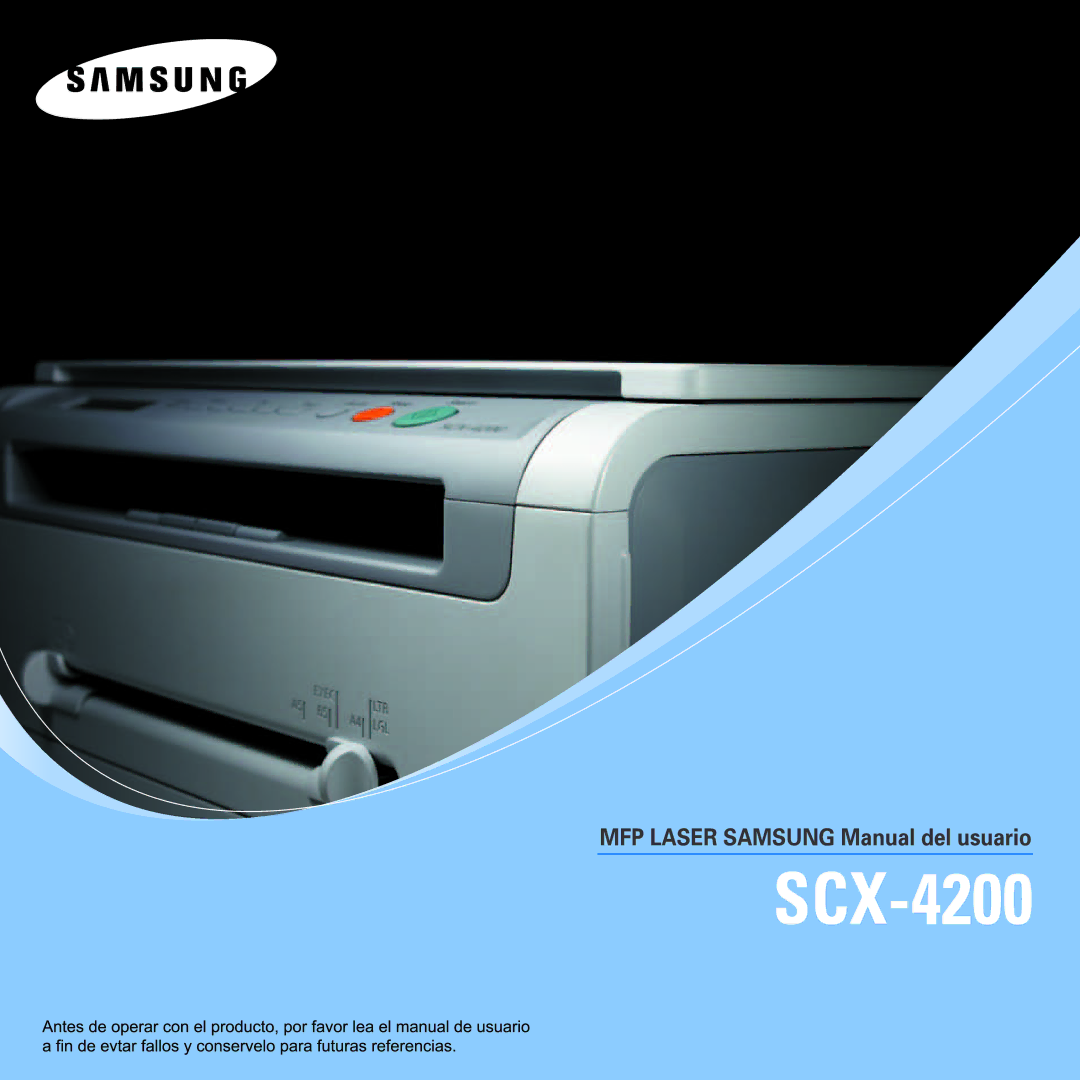 Samsung SCX-4200 manual 