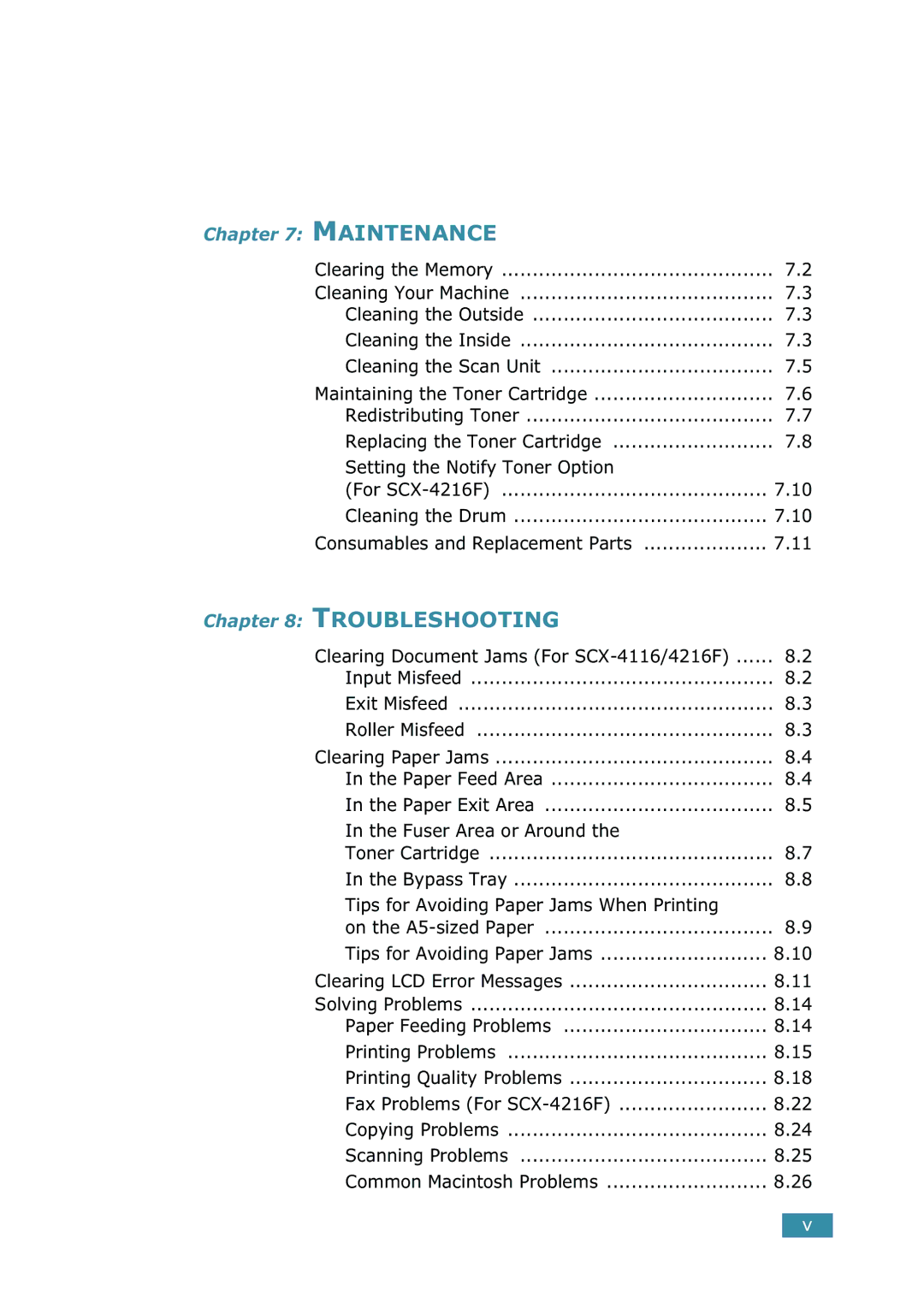 Samsung SCX-4216F manual Fuser Area or Around, Tips for Avoiding Paper Jams When Printing 