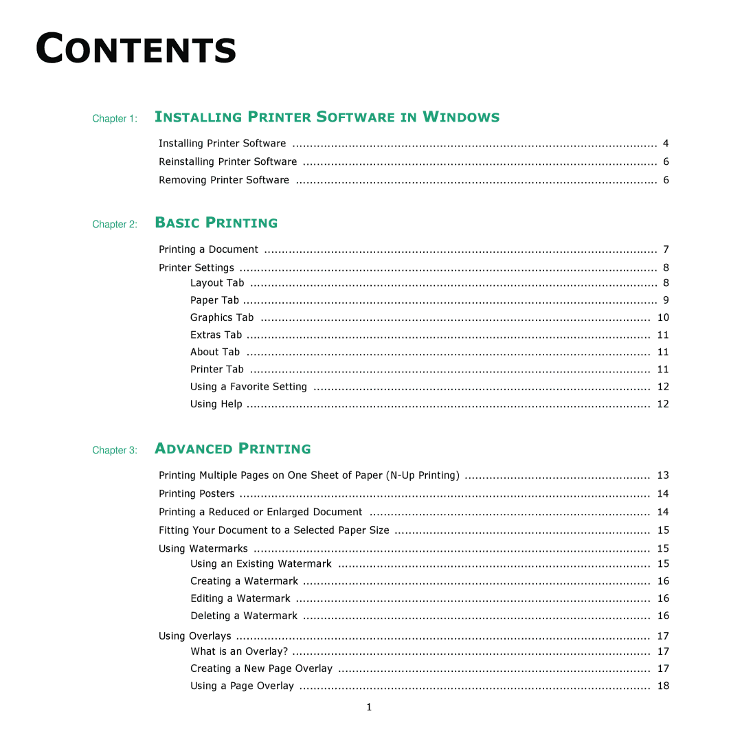 Samsung SCX-4521F, SCX-4321 manual Contents 