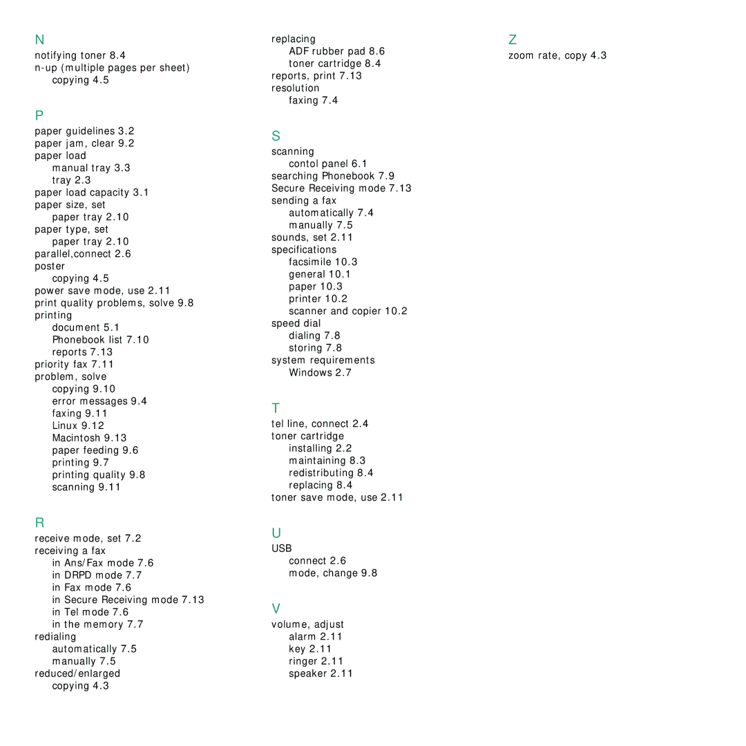 Samsung SCX-4521FR, SCX-4321 manual 