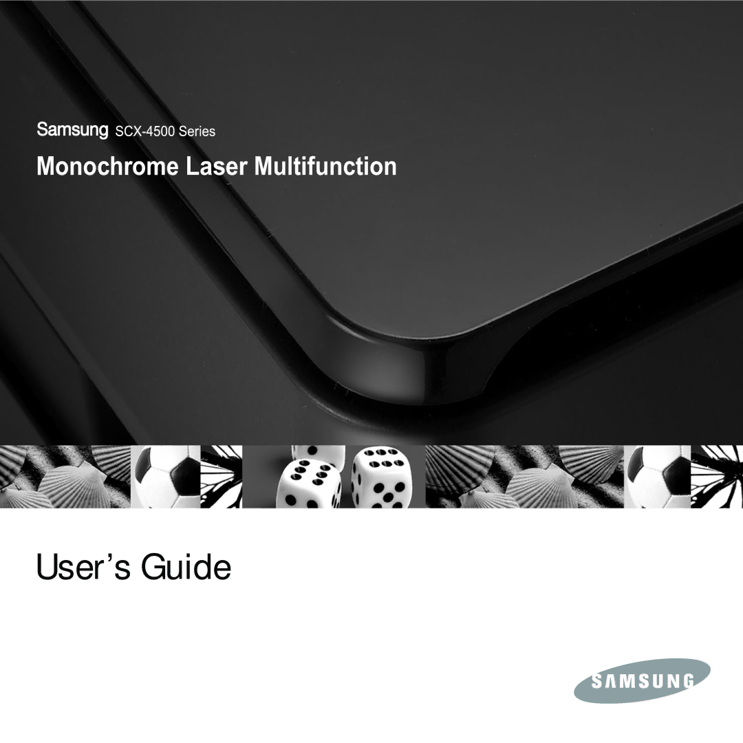 Samsung SCX-4500 manual User’s Guide 