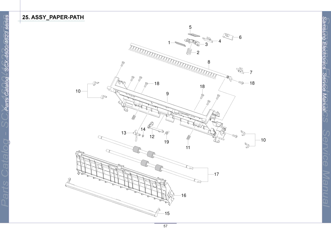 Samsung SCX-4600, SCX-4623 manual Assypaper-Path 