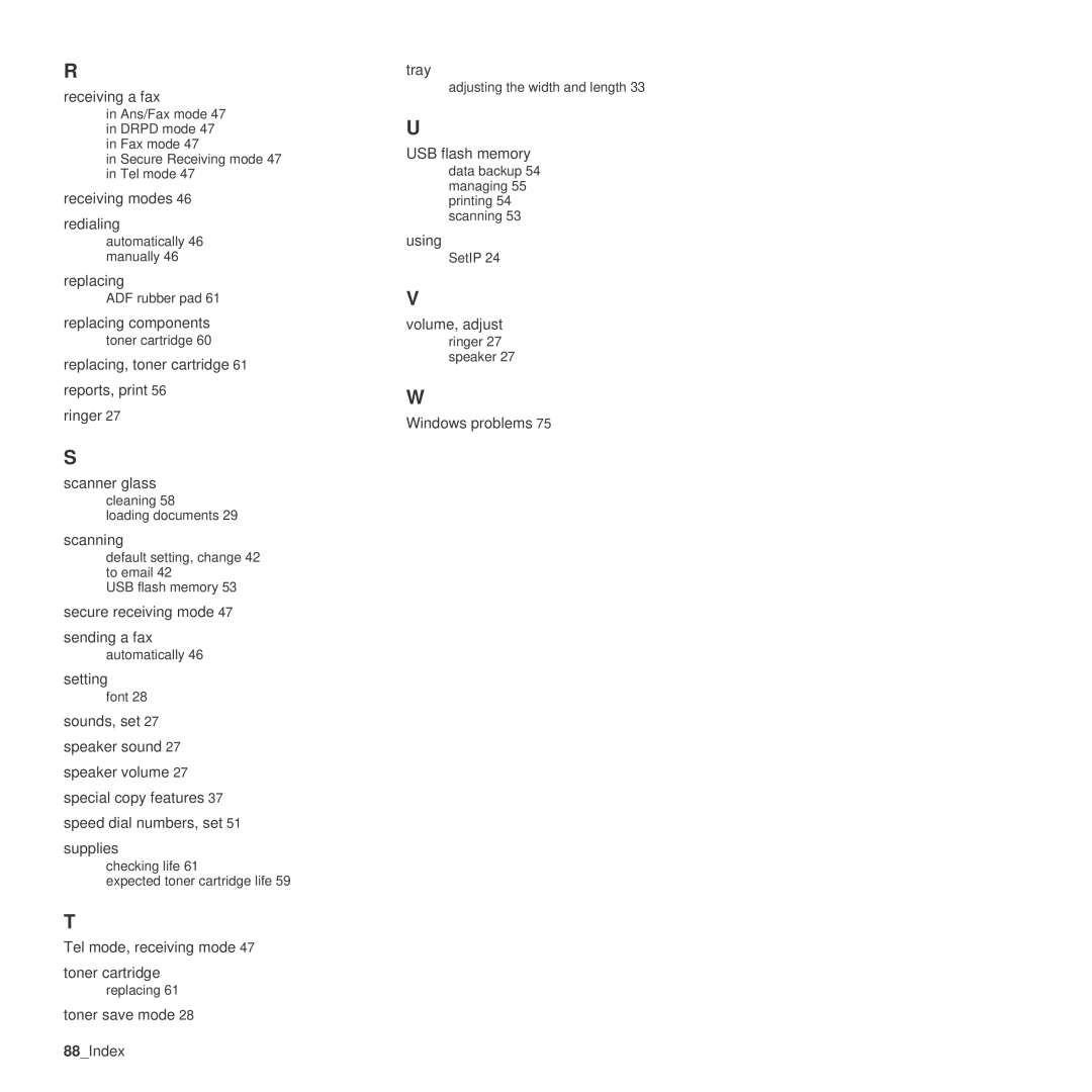 Samsung SCX-4x26 manual Receiving a fax 