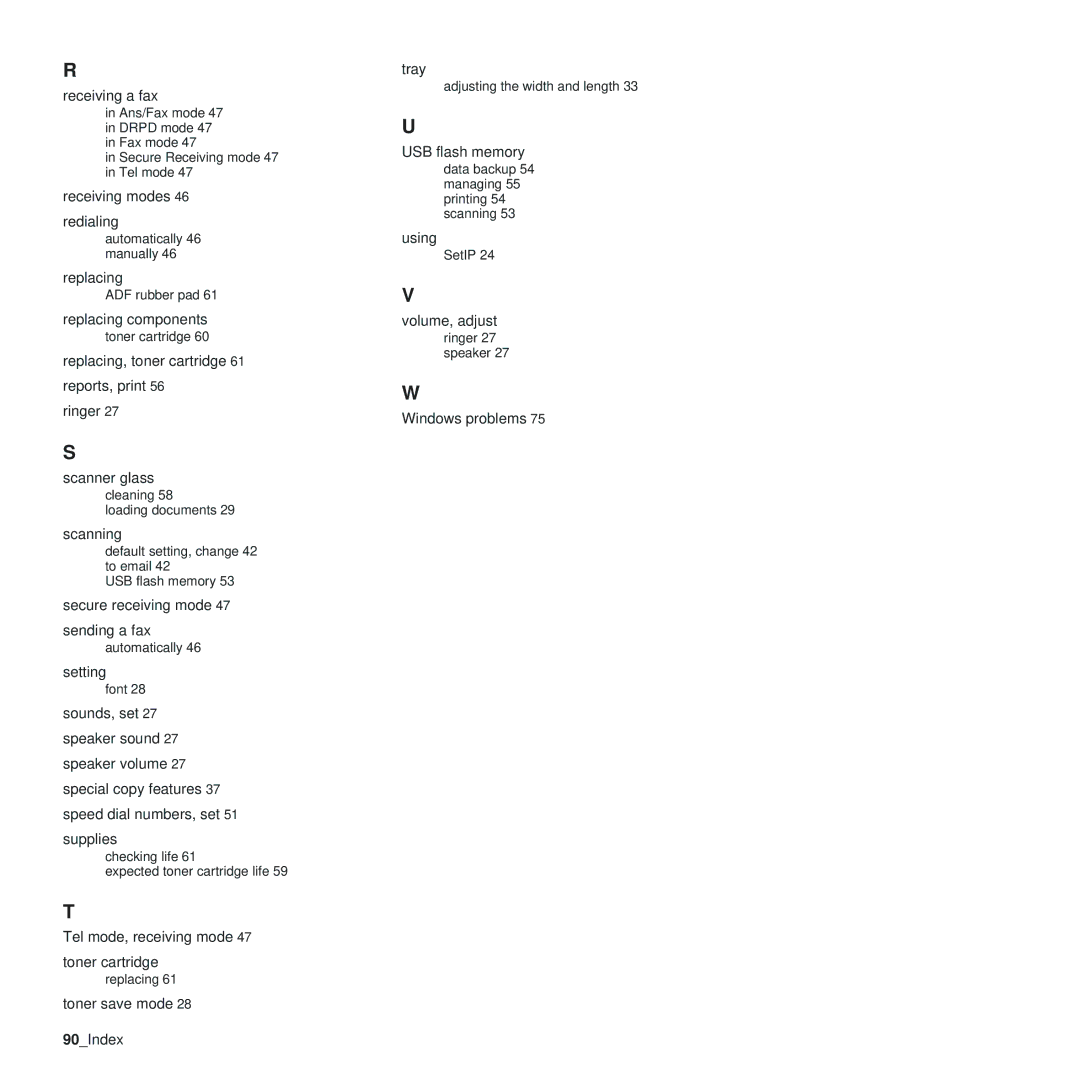 Samsung SCX-4x28, SCX-4x24 manual Receiving a fax 