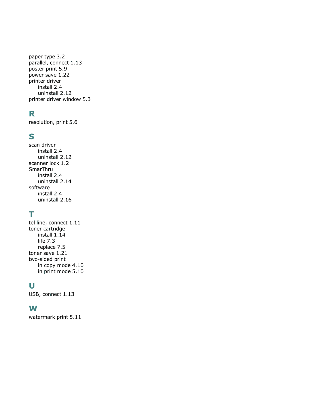 Samsung SCX-5112, SCX-5312F manual 