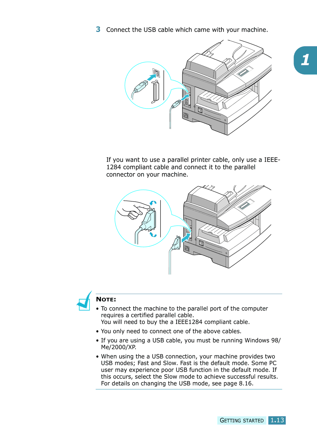 Samsung SCX-5315F/5115, SCX-5115 manual Getting Started 