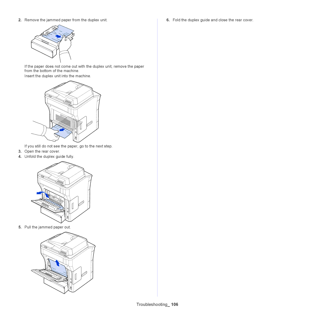 Samsung SCX-5835NX, 5935NX manual Troubleshooting 