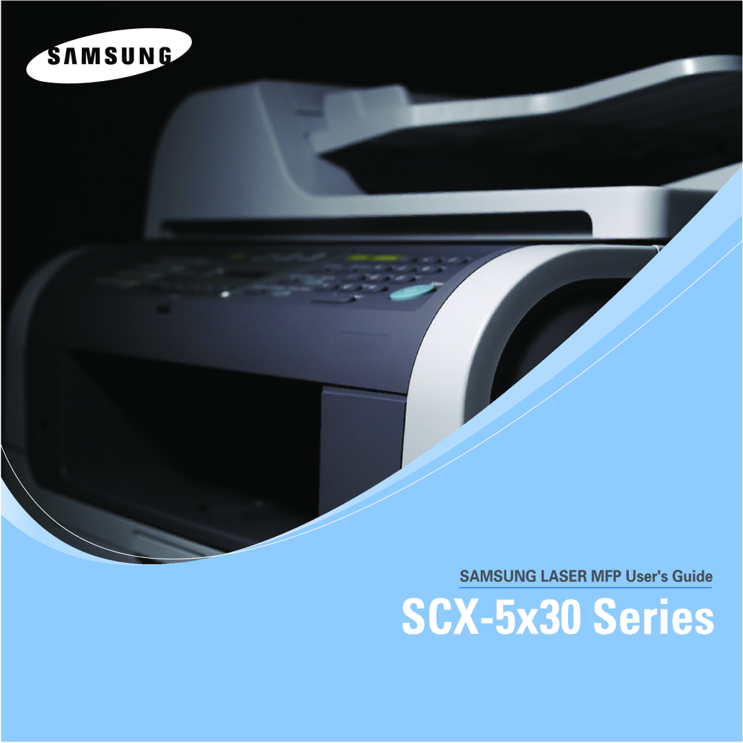 Samsung SCX-5x30 manual 