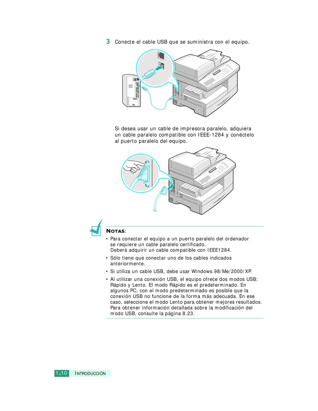 Samsung SCX-6220, SCX-6320F manual Notas 