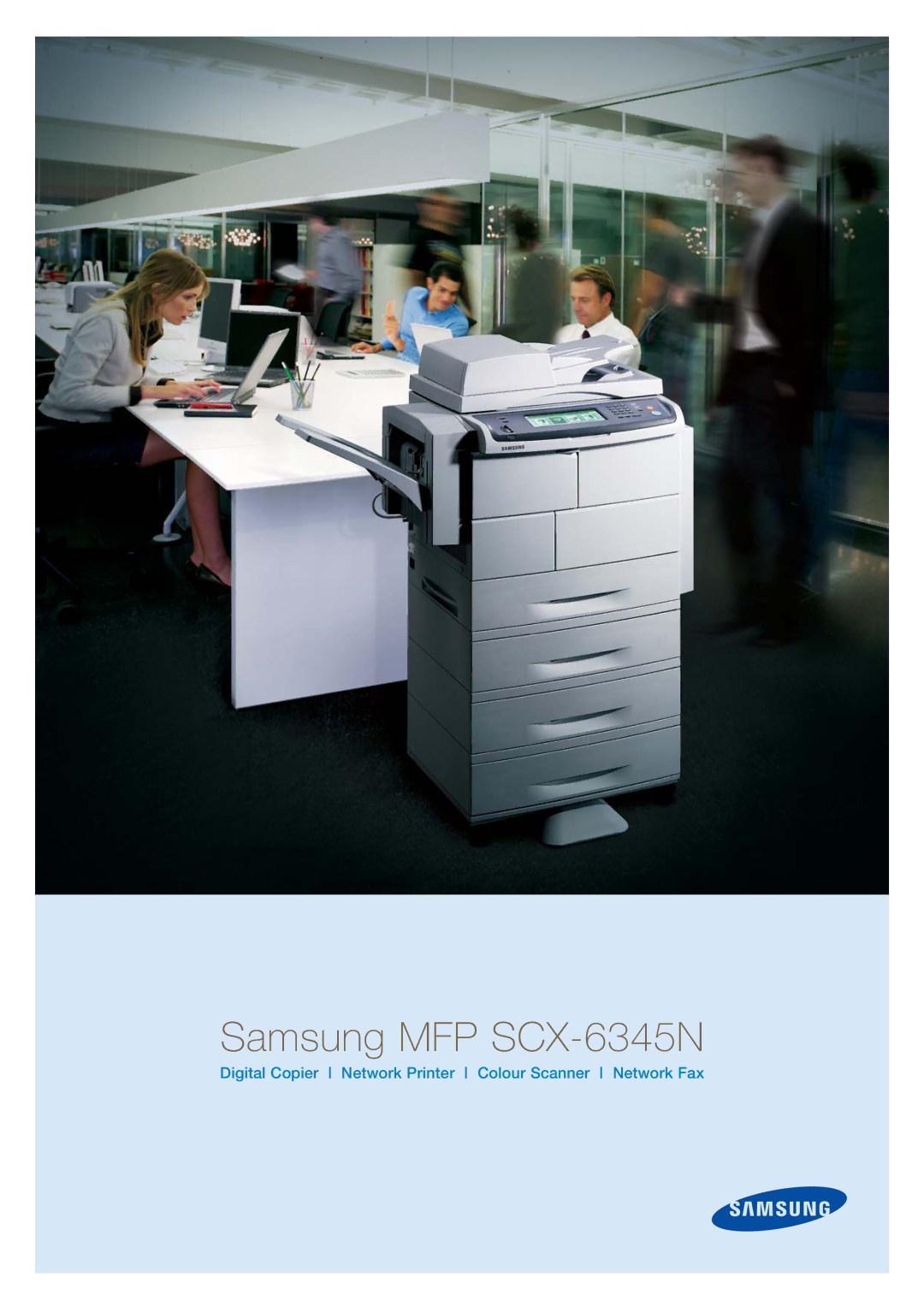 Samsung manual Samsung MFP SCX-6345N 