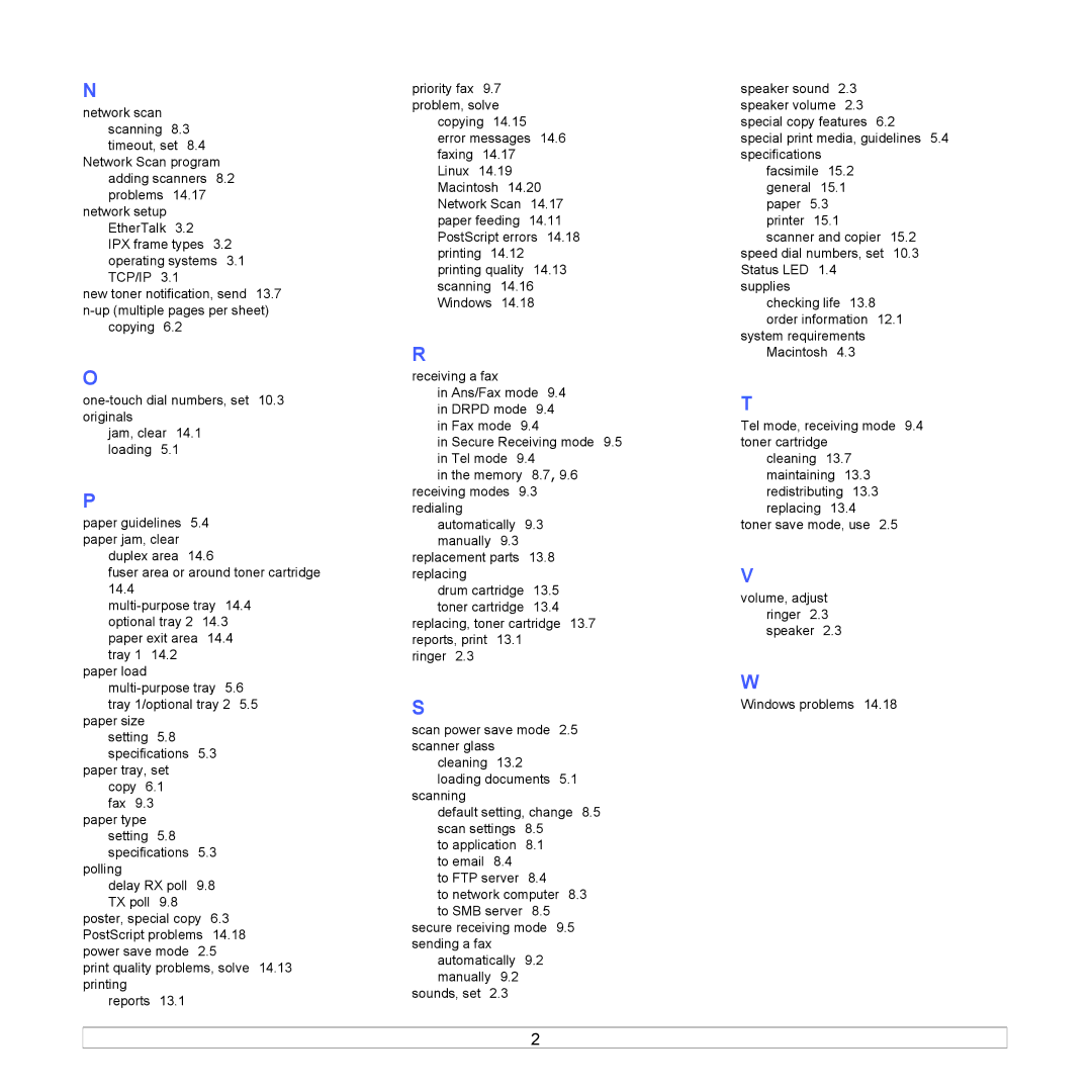 Samsung SCX-6x22 manual System requirements Macintosh 