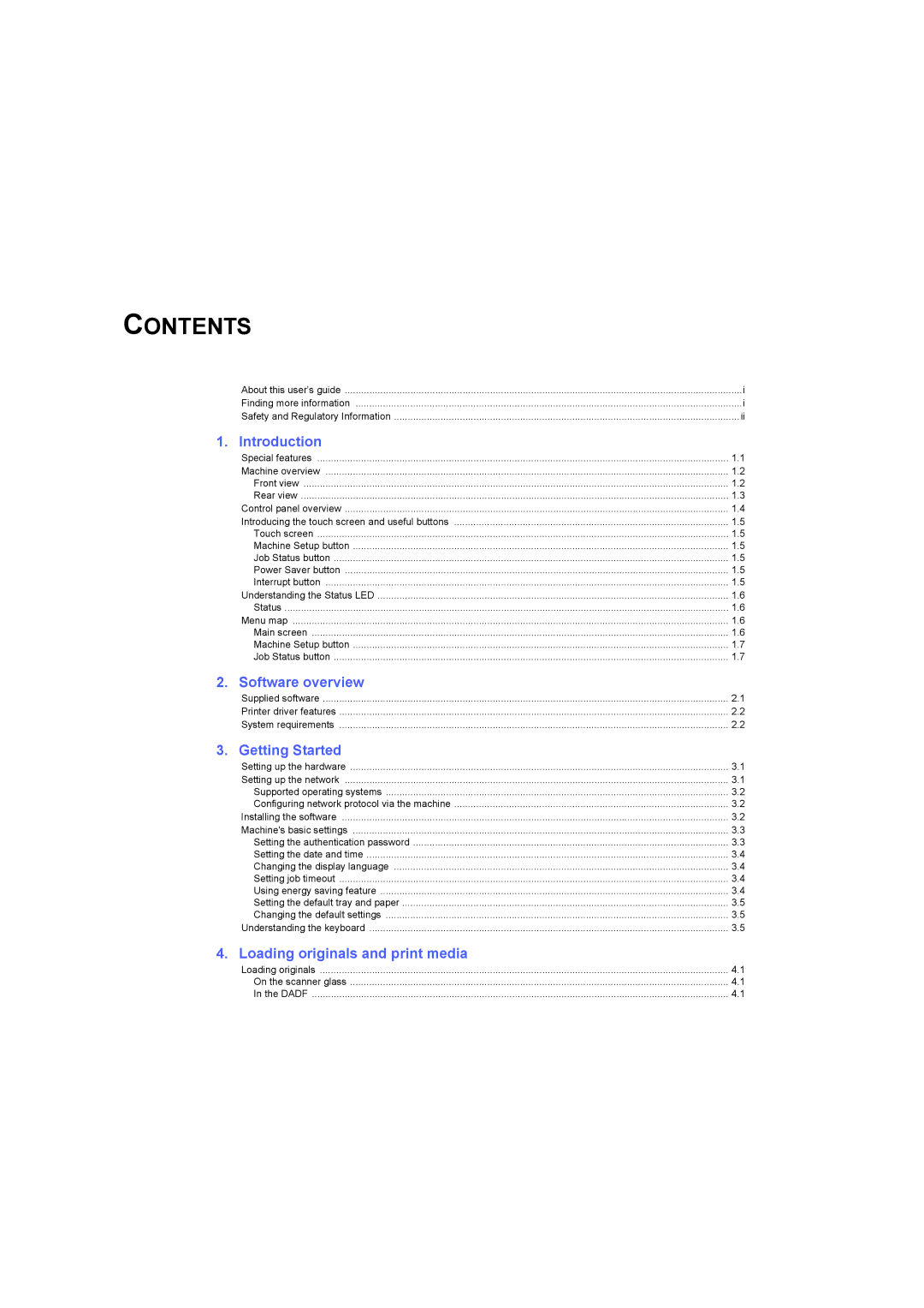 Samsung SCX-6X45 manual Contents 