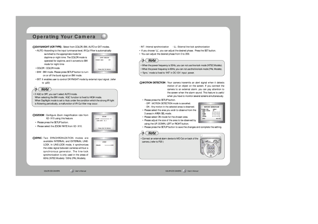 Samsung SDN-550 Switched to the appropriate mode for, Color Color mode, You can adjust the desired phase from 0 to 