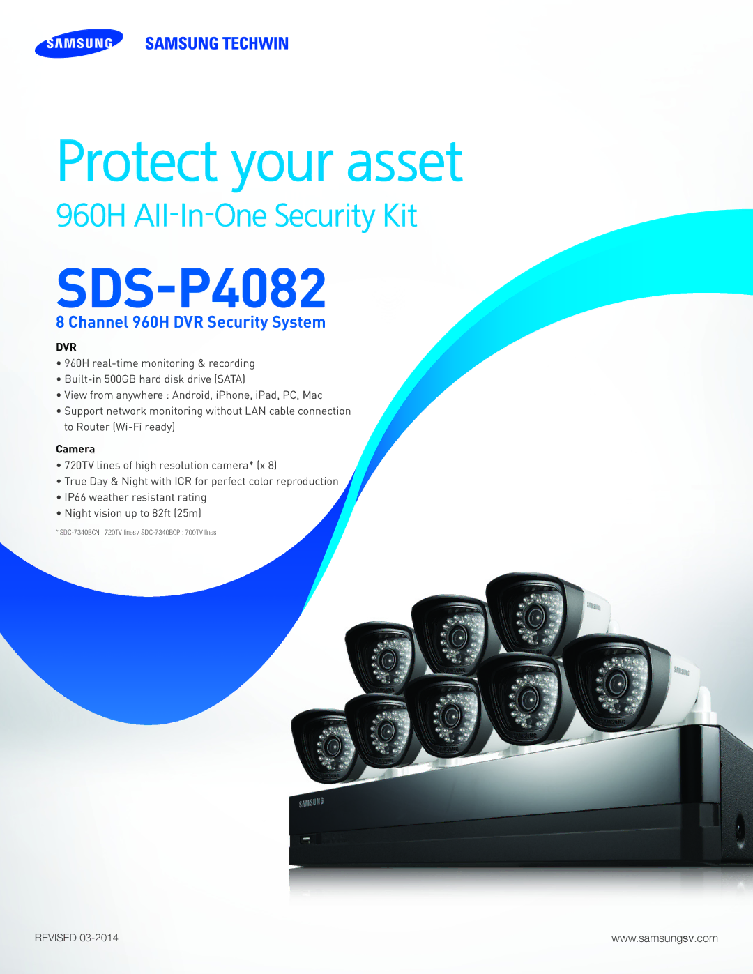 Samsung SDS-P4082 manual 