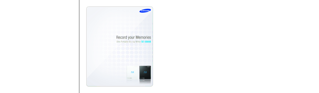 Samsung SE-506AB manual Record your Memories 