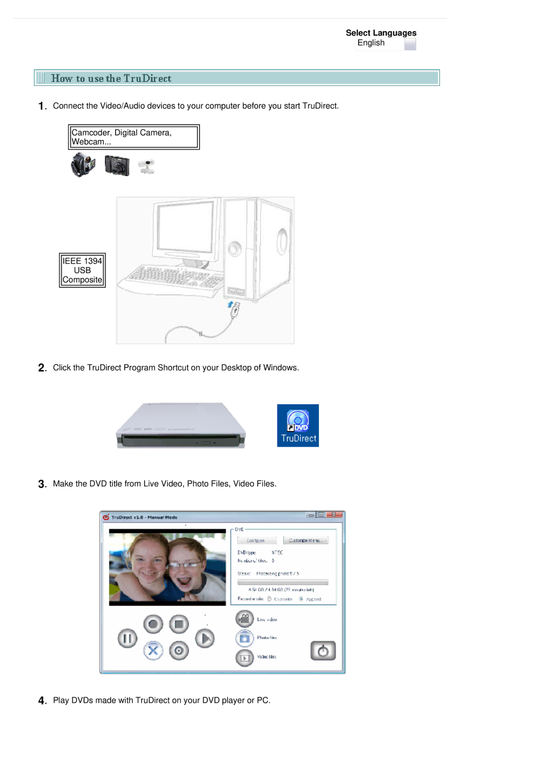 Samsung SE-S084B user manual Usb 