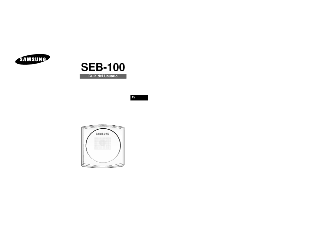 Samsung SEB-100 manuel dutilisation 