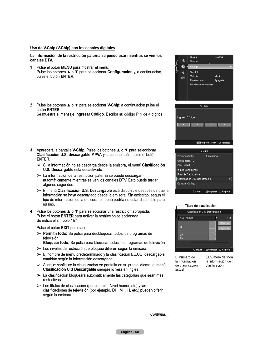 Samsung series 510 user manual La información 