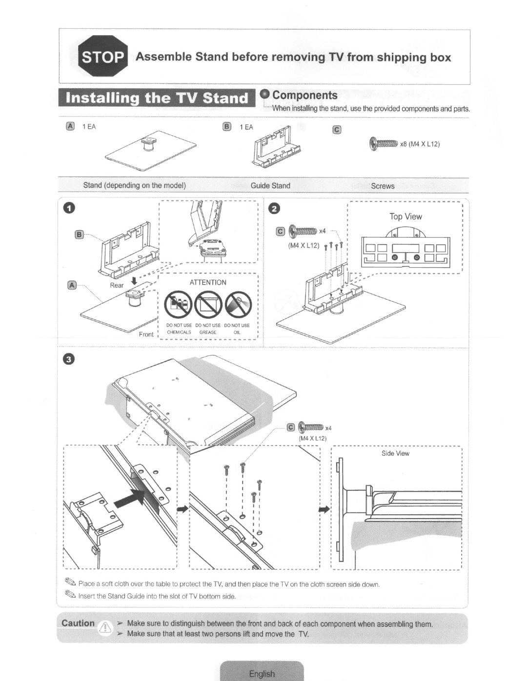 Samsung Series 5 550, Series 550 user manual Jc~, Stand depending on the model 