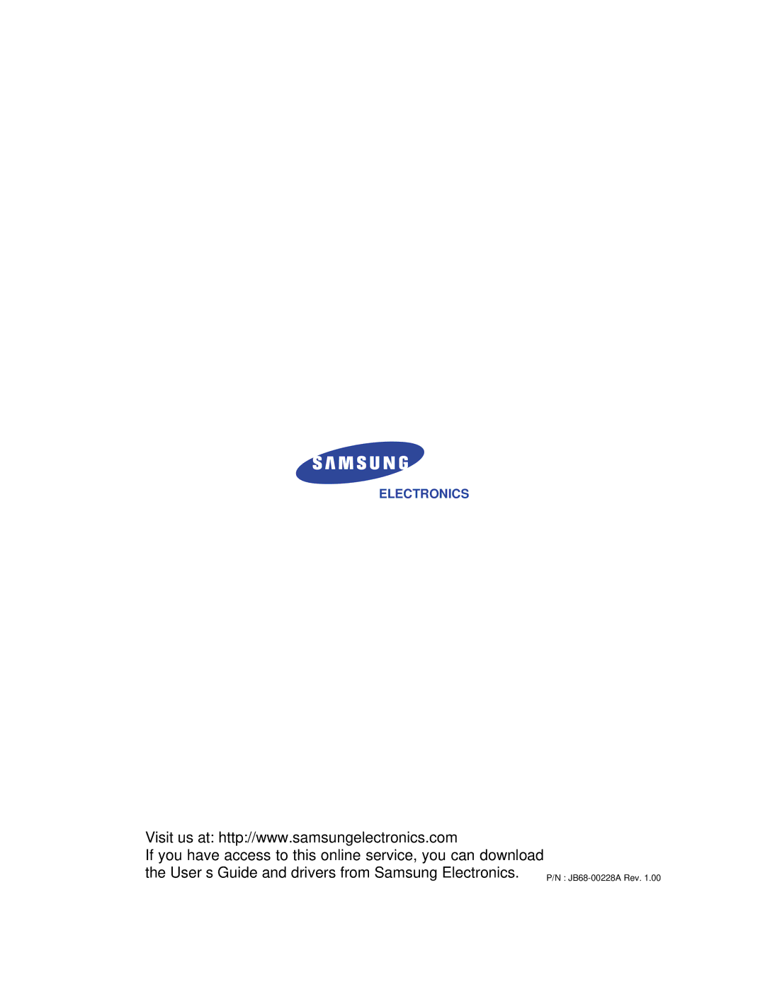 Samsung SF-3100 manual Electronics 