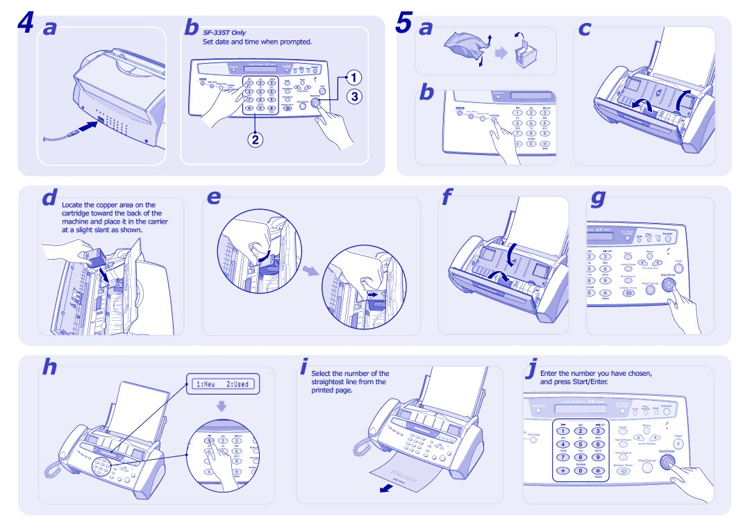 Samsung SF-331P, SF-330 manual SF-335T Only 