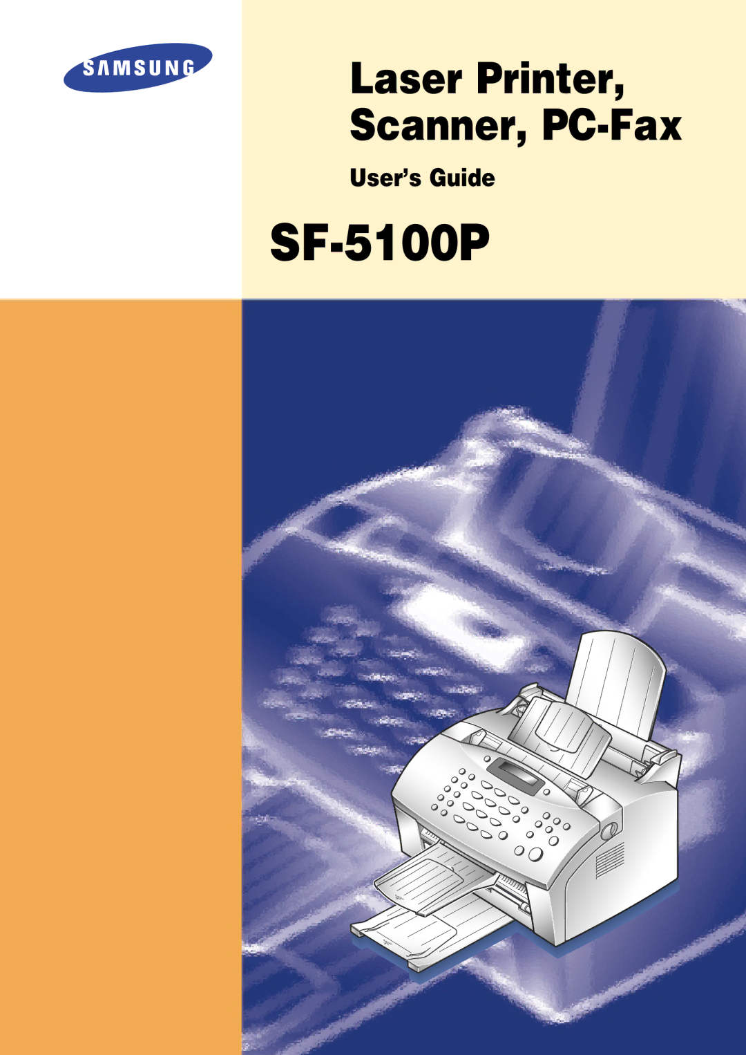 Samsung SF-5100P manual 