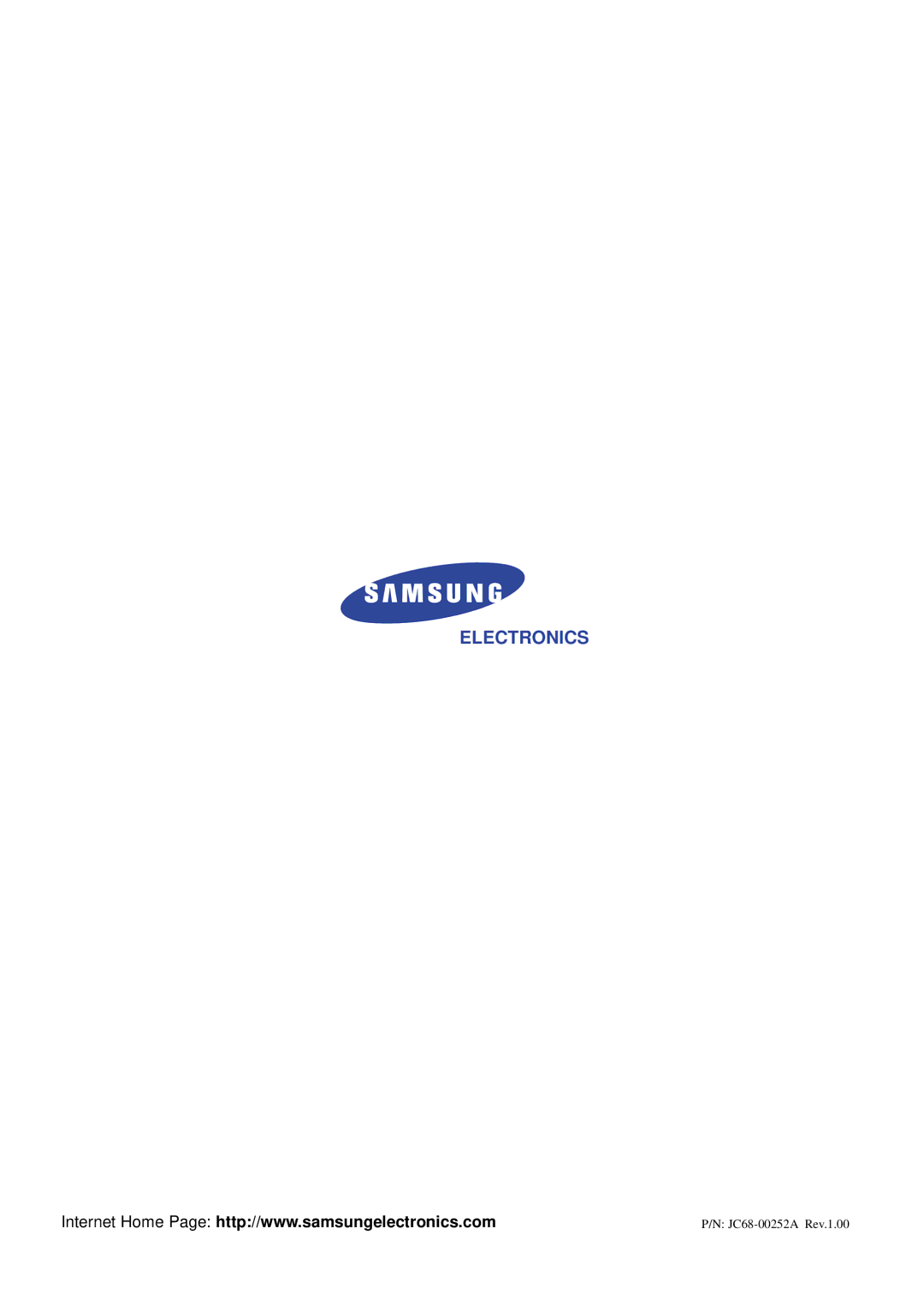 Samsung SF-5100P manual Electronics 